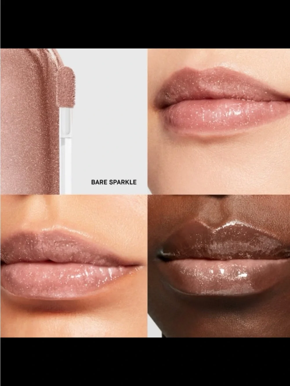 Bobbi Brown Crushed Oil Infused LipGloss — Bare Sparkle BNIB